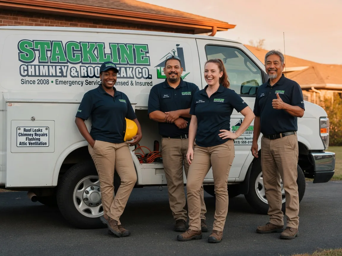 Chimney flashing repair company in Courtland, AL